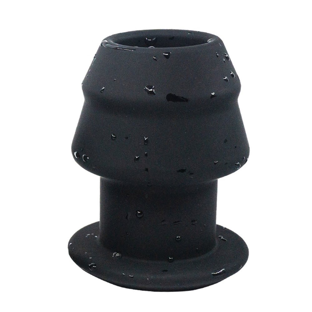 TaRiss's 貫通式アナルプラグ アナル拡張 蓋付き 浣腸用可 多種用途 シリコン製 - TaRiss's