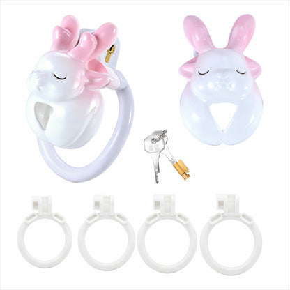 MinYn こじか 貞操具 樹脂製品 鍵付き 男性用 SM 外出用可