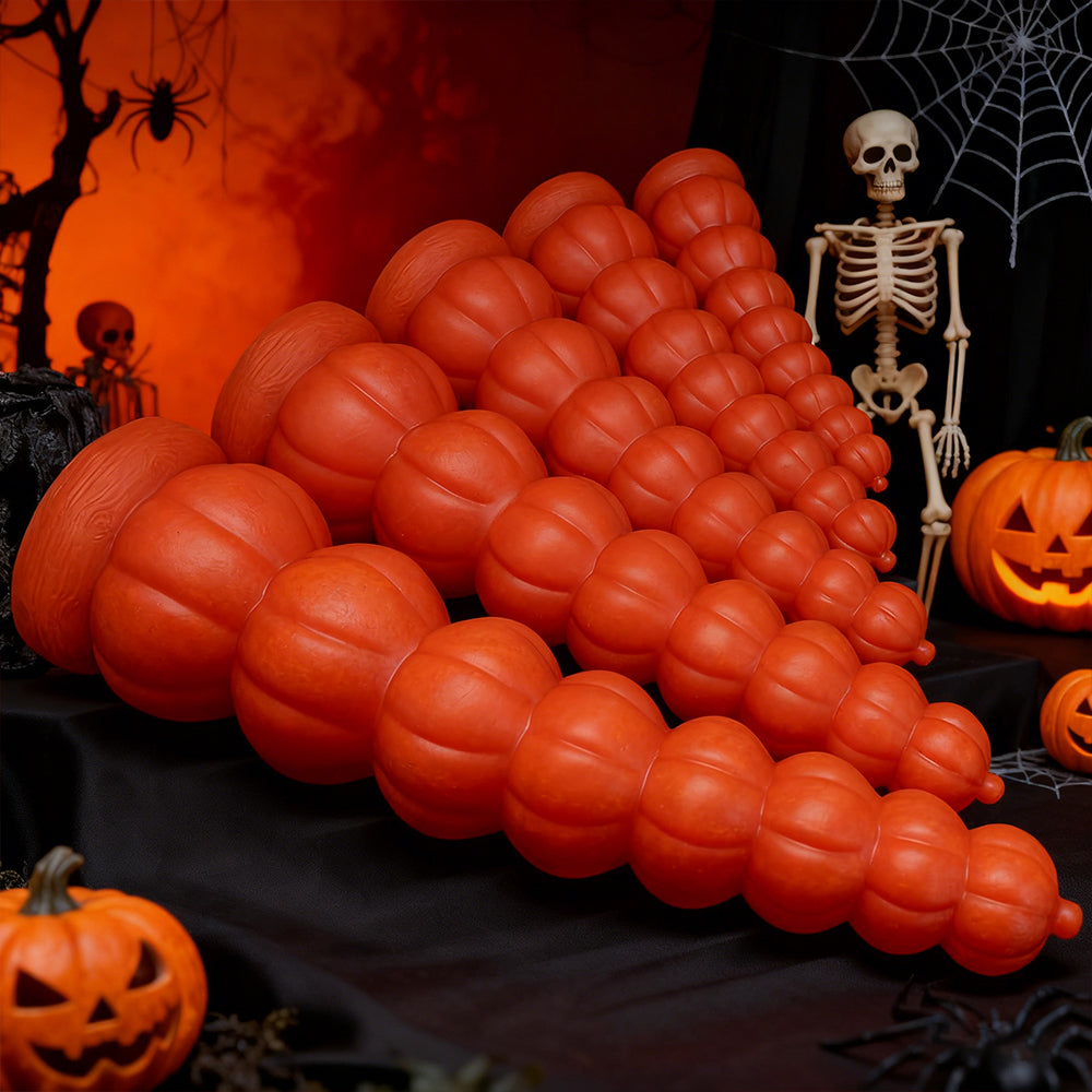 MinYn アナルプラグ かぼちゃ ハロウィン 液体シリコン 五つのサイズ MinYn