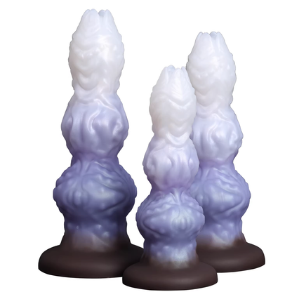 MAPARON アナルプラグ 模擬射精付き 凹凸あり 吸盤付き 液体シリコン