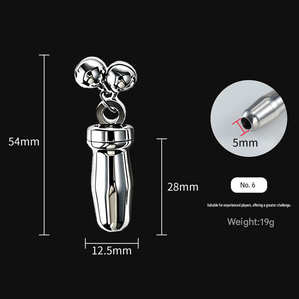 MAPARON 鈴付き尿道プラグ 尿道責め ステンレス製 SM製品 MAPARON