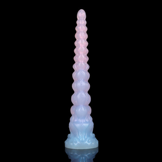 TaRiss's 超長いアナルビーズ アナル開発 吸盤付き 液体シリコン TaRiss's