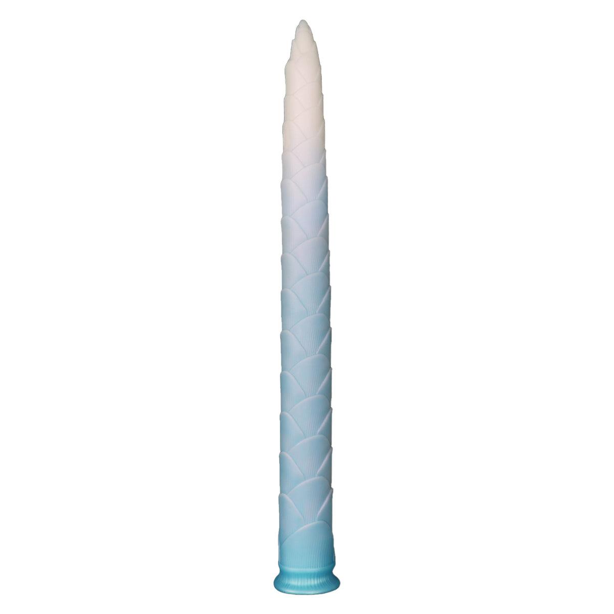 MinYn タケノコ アナルプラグ 液体シリコン 吸盤付き 混色仕様 最長60cm MinYn