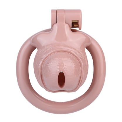 MinYn ペニス形 貞操具 樹脂製品 鍵付き 男性用 SM 外出用可 2色