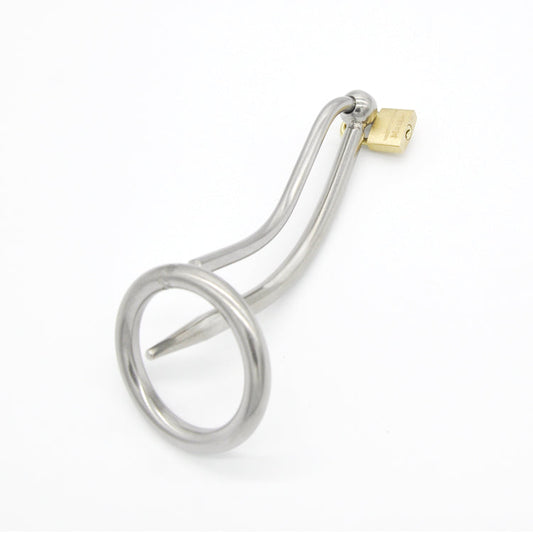 MAPARON 尿道プラグ 貞操具 SM 強制プレイ 排尿我慢 ロック付き 上級者向け ステンレス MAPARON