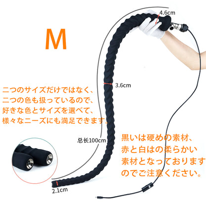 TaRiss's 貫通式アナルプラグ 肛門内視鏡 ネジ山形 液体シリコン