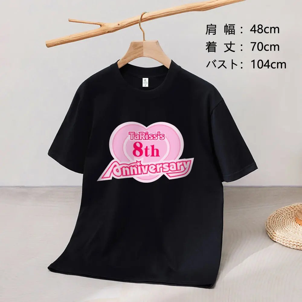 TaRiss's 3点セット 8周年記念グッズ タリスくん 携帯ホールダー アクリルスタンダード Tシャツ アクリル コットン - TaRiss's