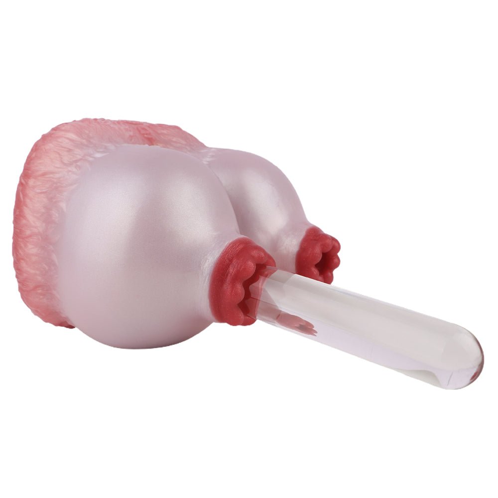 MAPARON 羊ママ ダブルホール オナホ 凹凸あり 非貫通 液体シリコン - TaRiss's