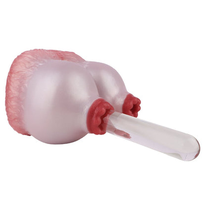 MAPARON 羊ママ ダブルホール オナホ 凹凸あり 非貫通 液体シリコン - TaRiss's