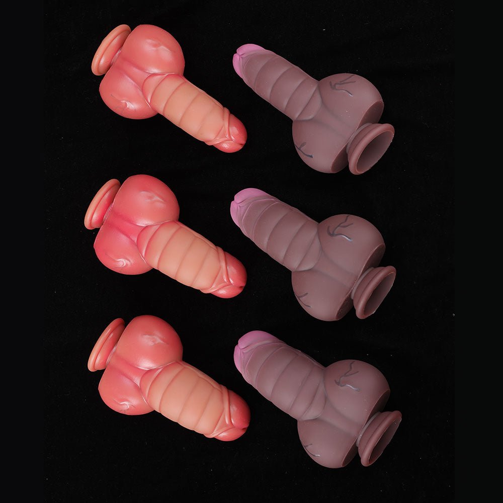 MAPARON カエル ディルド アナルプラグ 吸盤仕様 液体シリコン 全2色 全3サイズ - TaRiss's