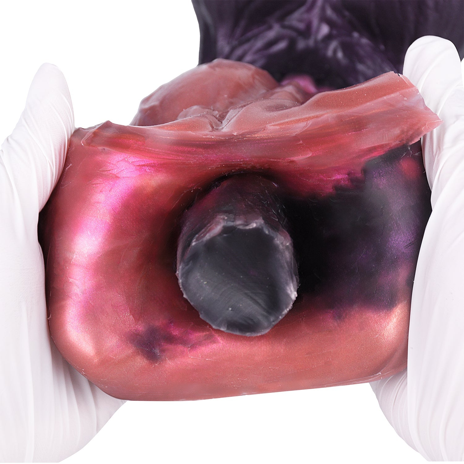 MAPARON ディルド 吸盤付き 凹凸あり 2層構造 液体シリコン - TaRiss's