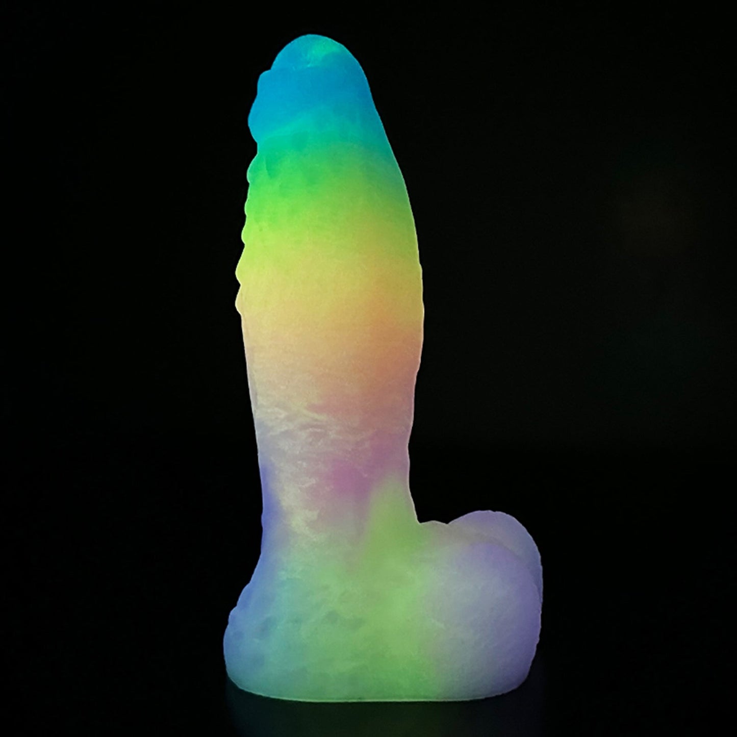 MAPARON アナルプラグ イボ付き 吸盤仕様 夜光可能 液体シリコン - TaRiss's