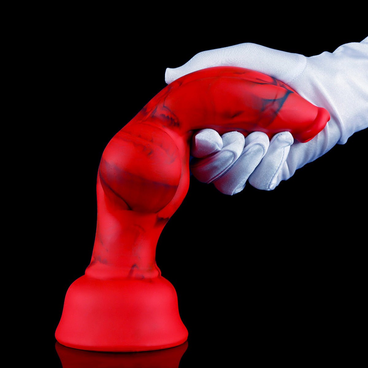 MAPARON アナルプラグ 瓢箪の形 吸盤付き 液体シリコン 混色仕様 - TaRiss's