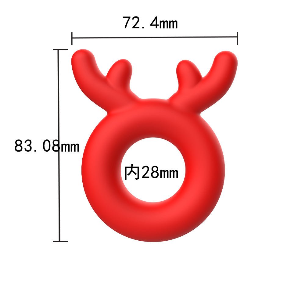 MAPARON エルク ペニスリング 男性用 内径28mm シリコン - TaRiss's