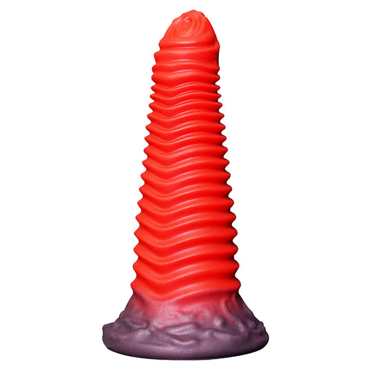 MAPARON アナルプラグ アナル開発 螺旋状 凹凸あり 吸盤仕様 液体シリコン - TaRiss's