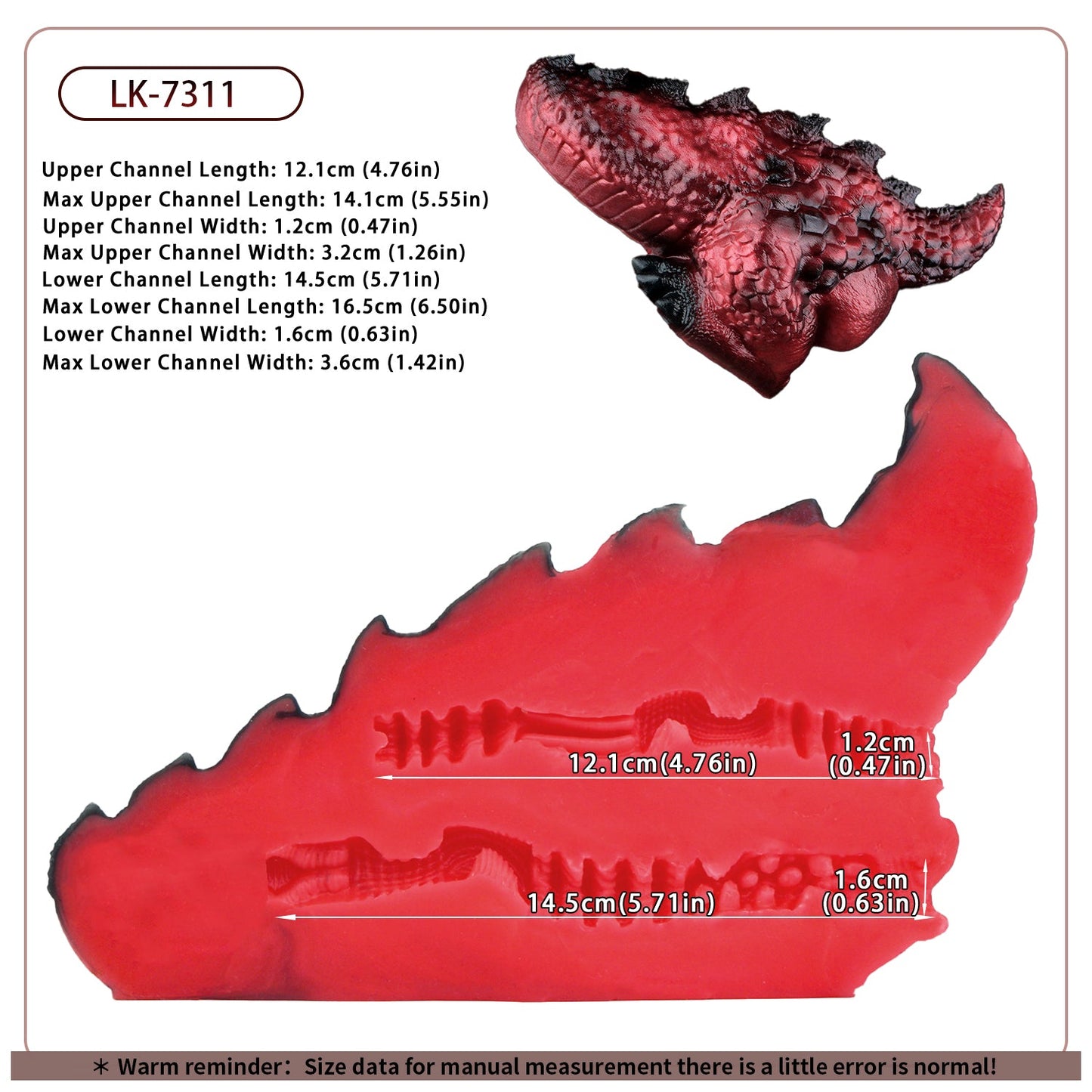 MAPARON ドラゴン オナホール ダブルホール お尻 混色仕様 非貫通 液体シリコン - TaRiss's