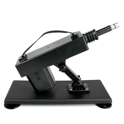 MAPARON 4点セット 電動ピストン機 電動マシーン アタッチメント2点付き 加温可能 12段階振動モード 角度とスピード調整可能 全自動 ブラック - TaRiss's