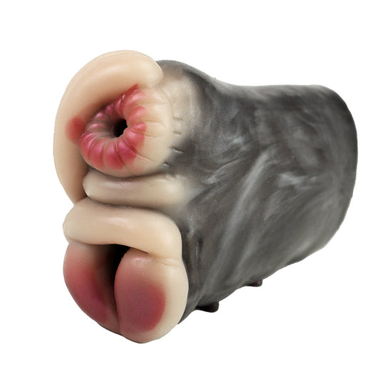 MAPARON オナホール ダブルホール オナホ アナルプラグ 凹凸あり 非貫通 多種用途 液体シリコン - TaRiss's