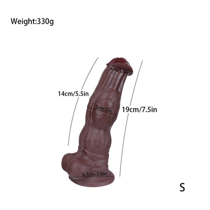 MAPARON アナルプラグ 凹凸あり 液体シリコン 吸盤付き - TaRiss's