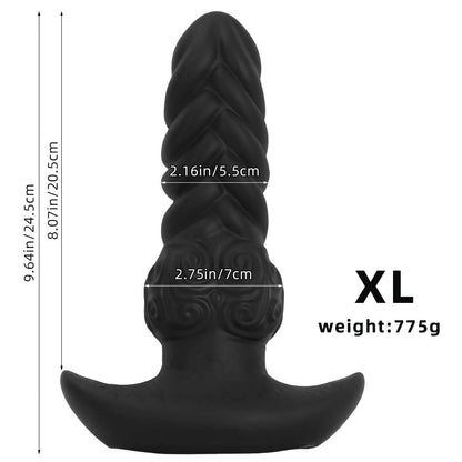 MAPARON アナルプラグ アンカー形台座 液体シリコン 三つのサイズ - TaRiss's