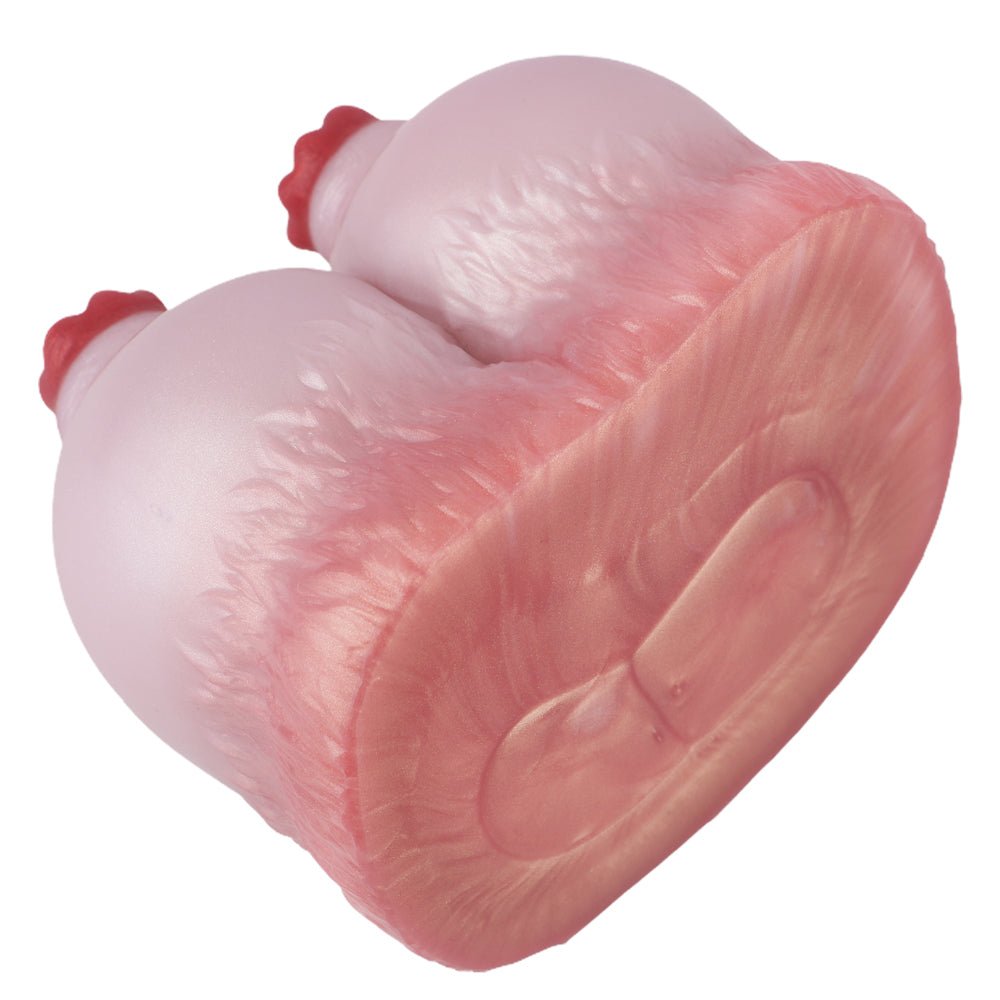 MAPARON 羊ママ ダブルホール オナホ 凹凸あり 非貫通 液体シリコン - TaRiss's