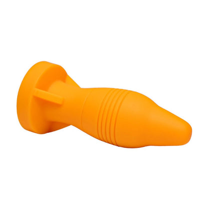 MAPARON アナルプラグ 凹凸あり 吸盤付き シリコン 6cmx19.5cm - TaRiss's