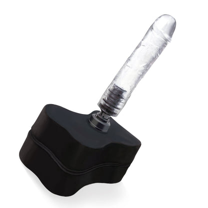 MAPARON ジングルピストン 7点セット 電動ピストン機 電動マシーン 二つのアタッチメント付き スピード調整可能 多種用途 全自動 ブラック - TaRiss's