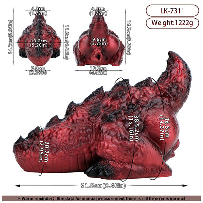 MAPARON ドラゴン オナホール ダブルホール お尻 混色仕様 非貫通 液体シリコン - TaRiss's