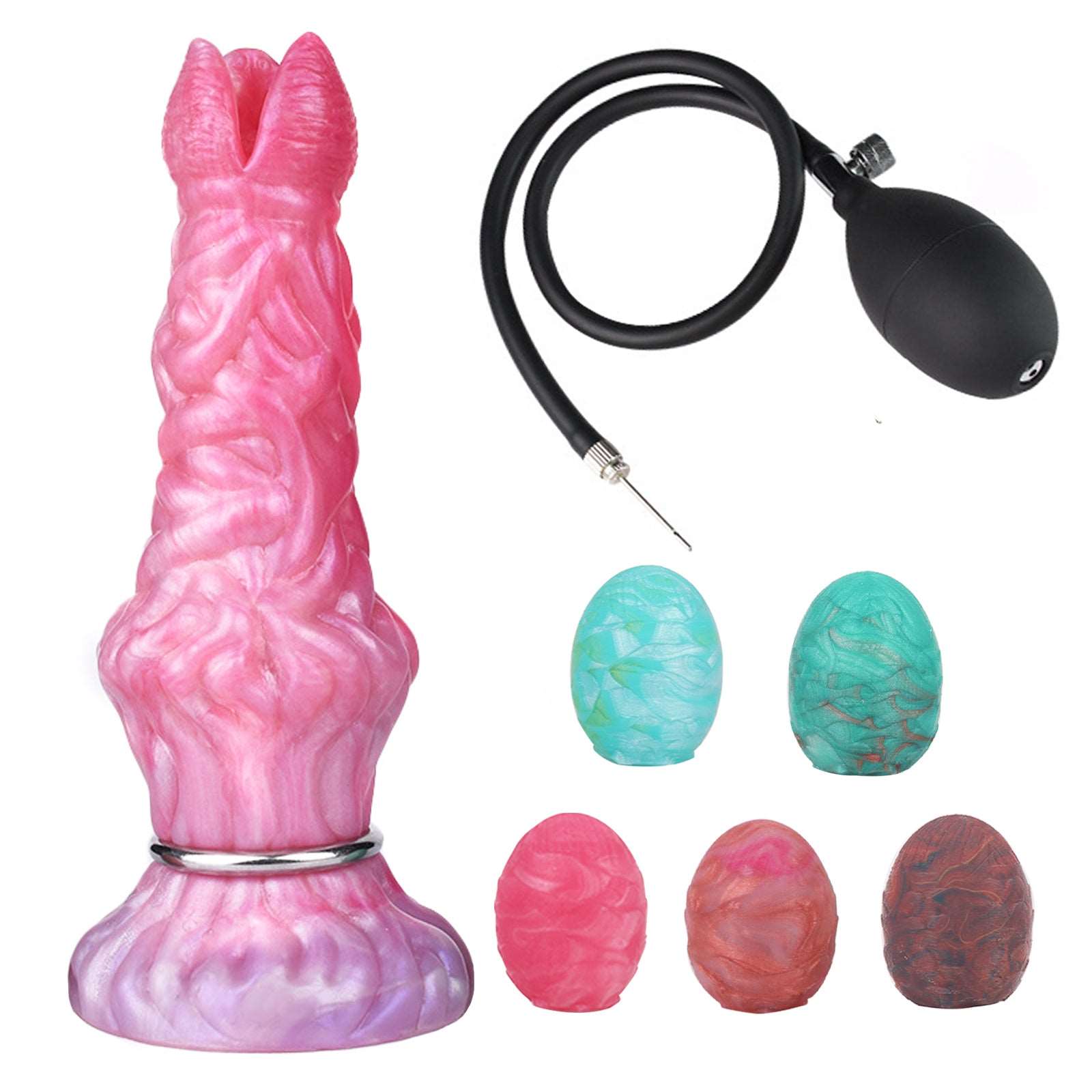 MAPARON 8点セット サンラン器 アナル玉5点 インフレート式 - TaRiss's