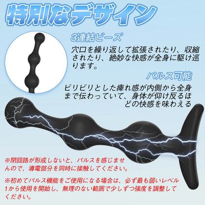 MAPARON アナルプラグ パルス可能 8種類モード×19段階の強度調整 SM - TaRiss's