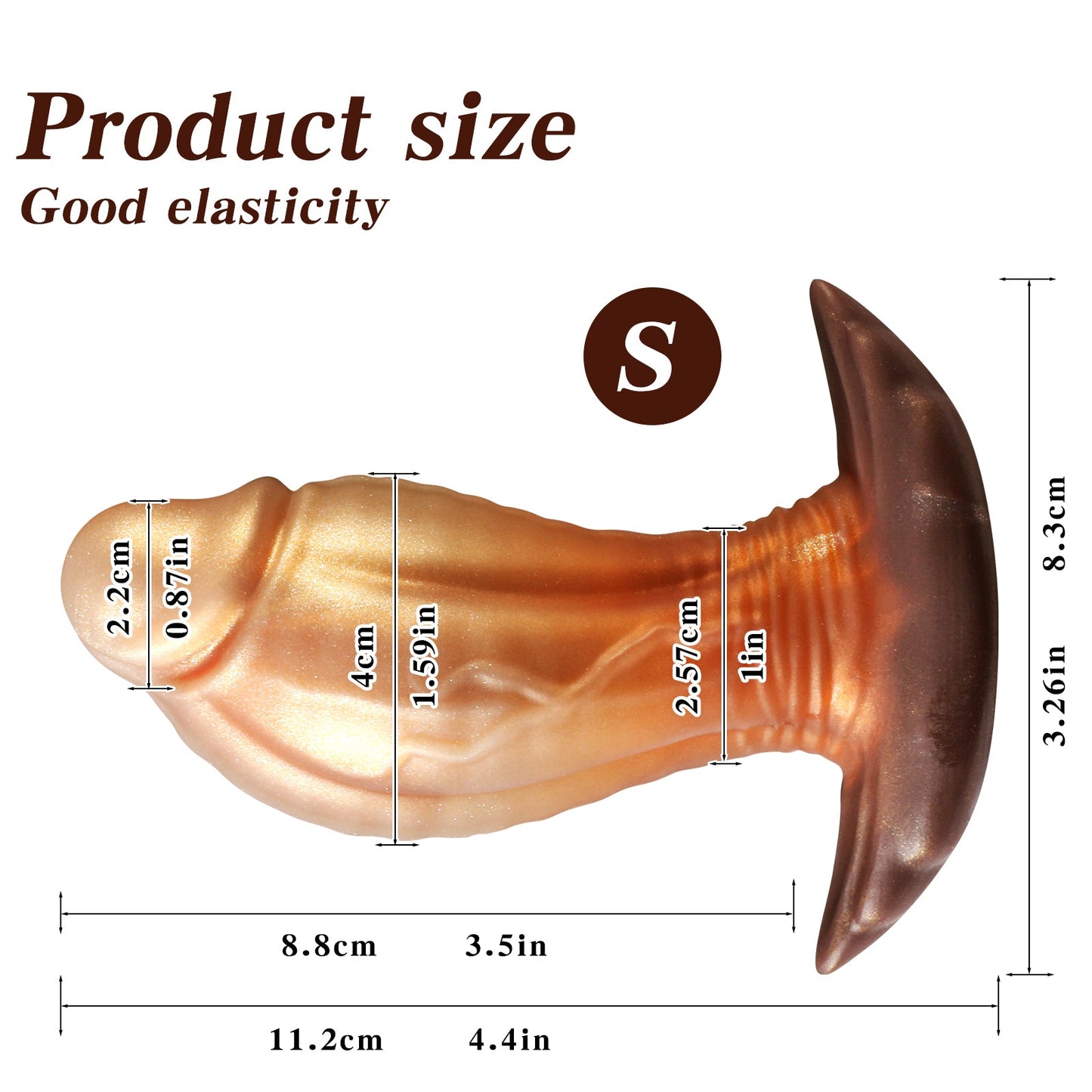 MAPARON ディルド アンカー形台座 吸盤付き 液体シリコン - TaRiss's