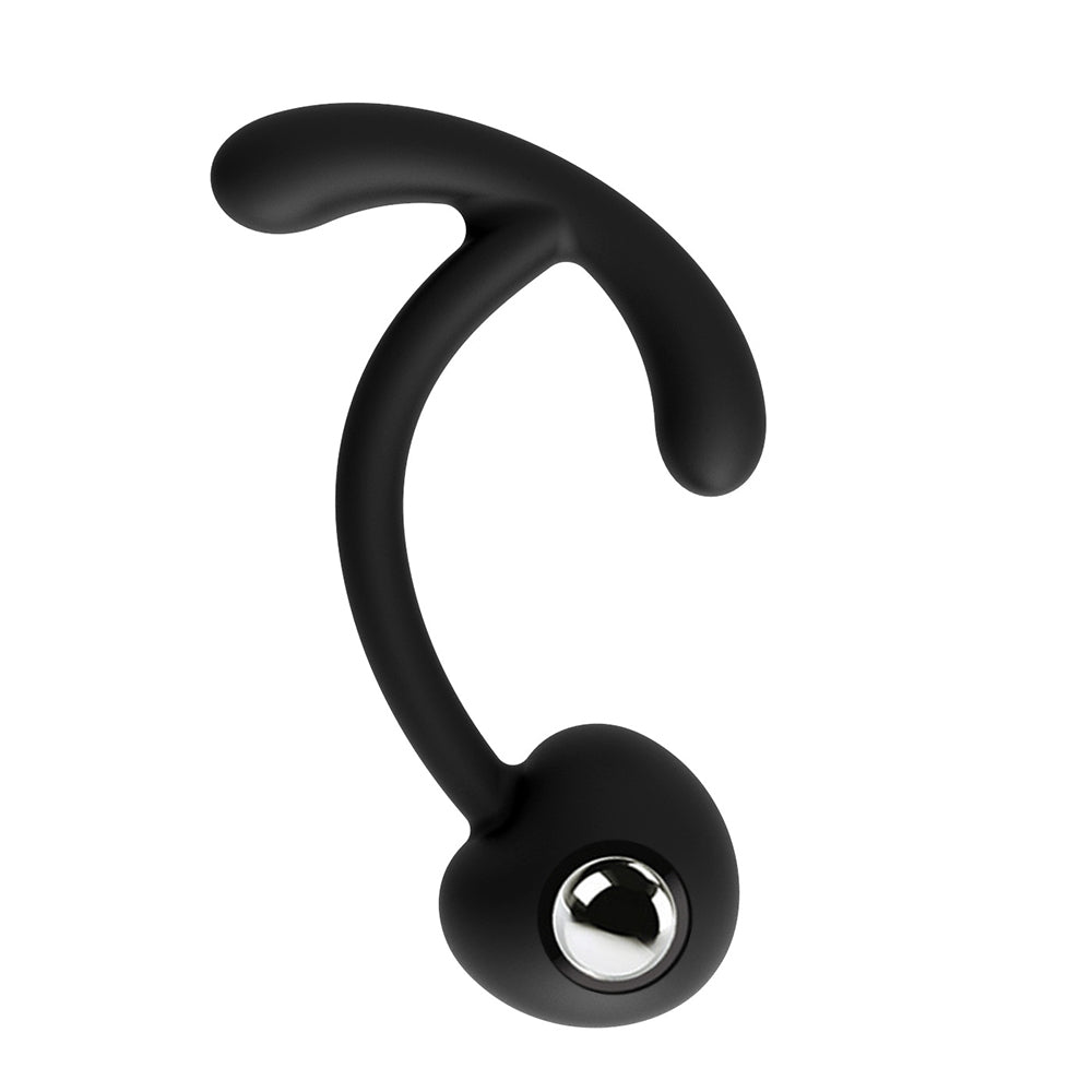 MAPARON アナルビーズ アナルプラグ ボール内蔵 アンカー形台座 外出用可 シリコン - TaRiss's