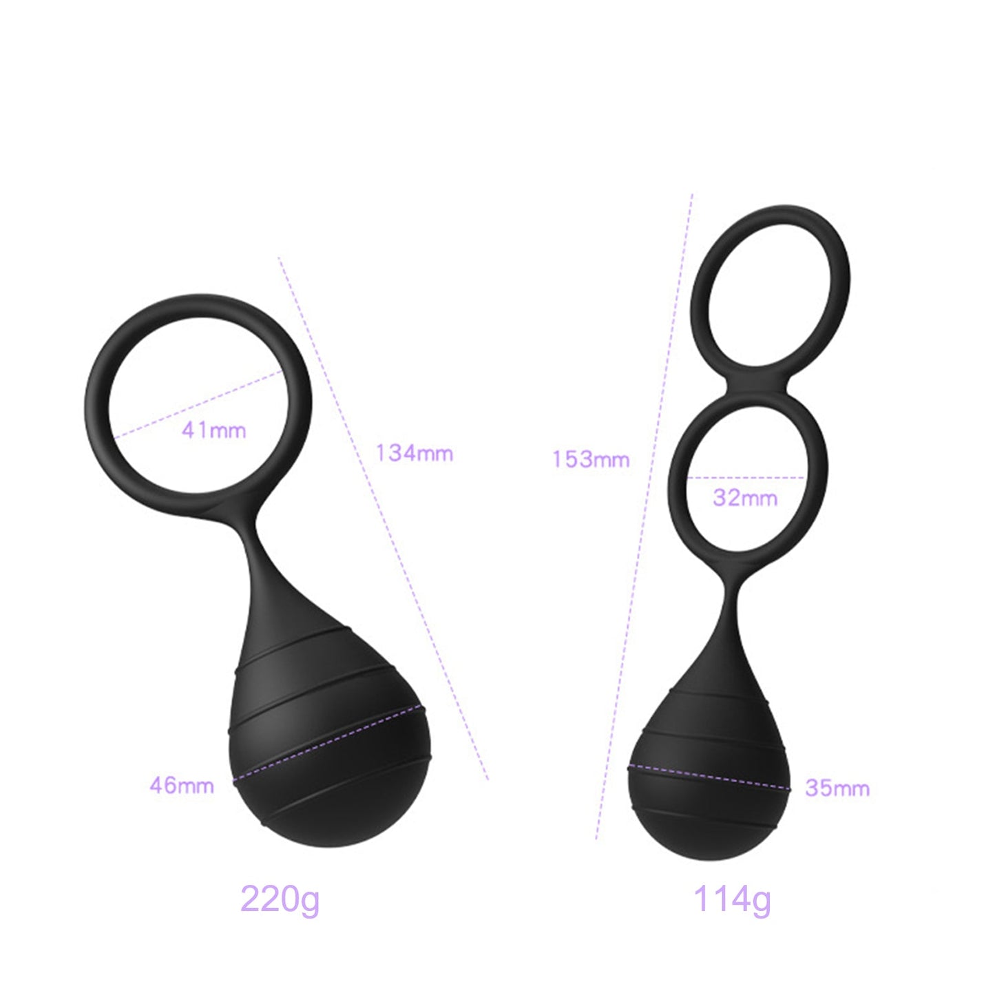 MAPARON ペニスリング 多種用途 シリコン 二種類 - TaRiss's