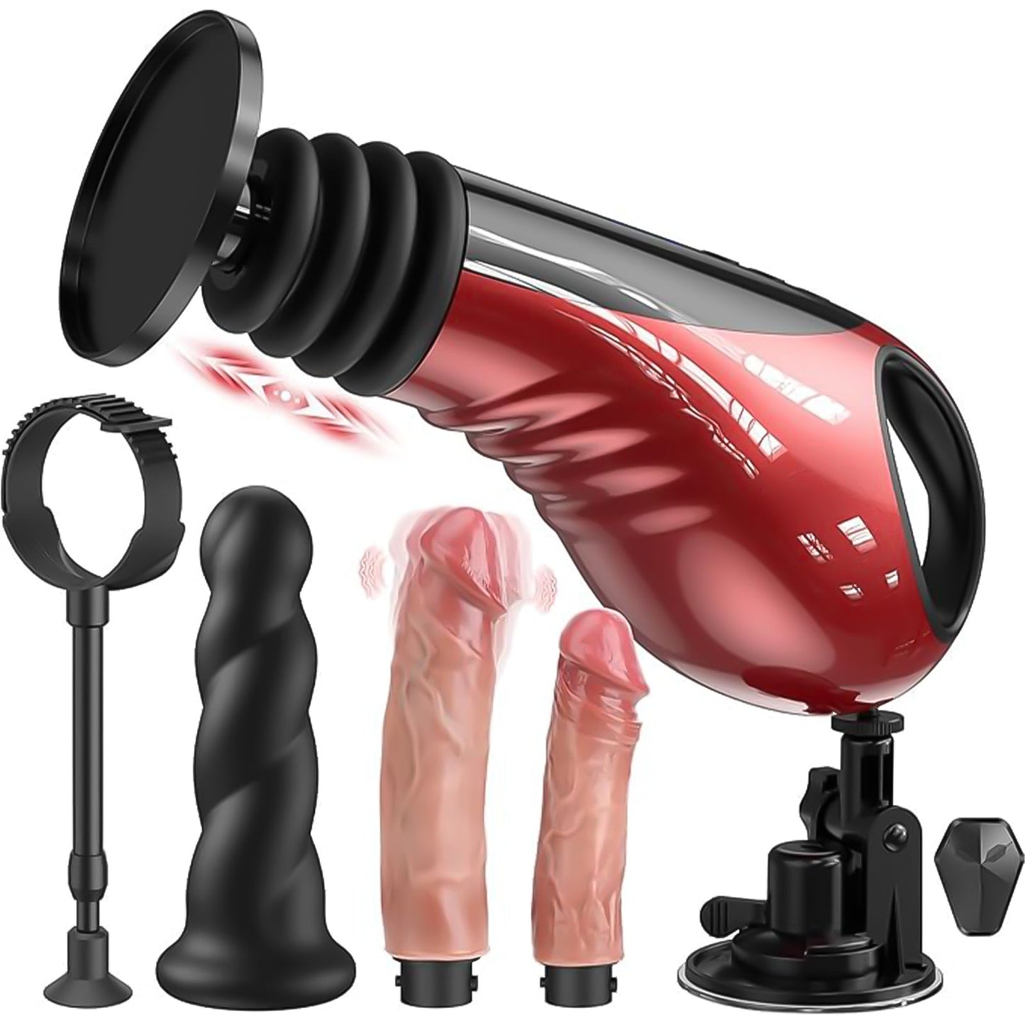 MAPARON Handy Power 3代目 9点セット 電動ピストン機 手持ち可能 振動 加温 - TaRiss's