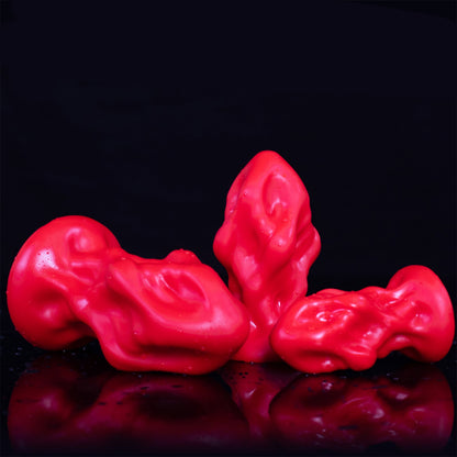 MAPARON アナルプラグ 凹凸あり 吸盤付き PVC - TaRiss's