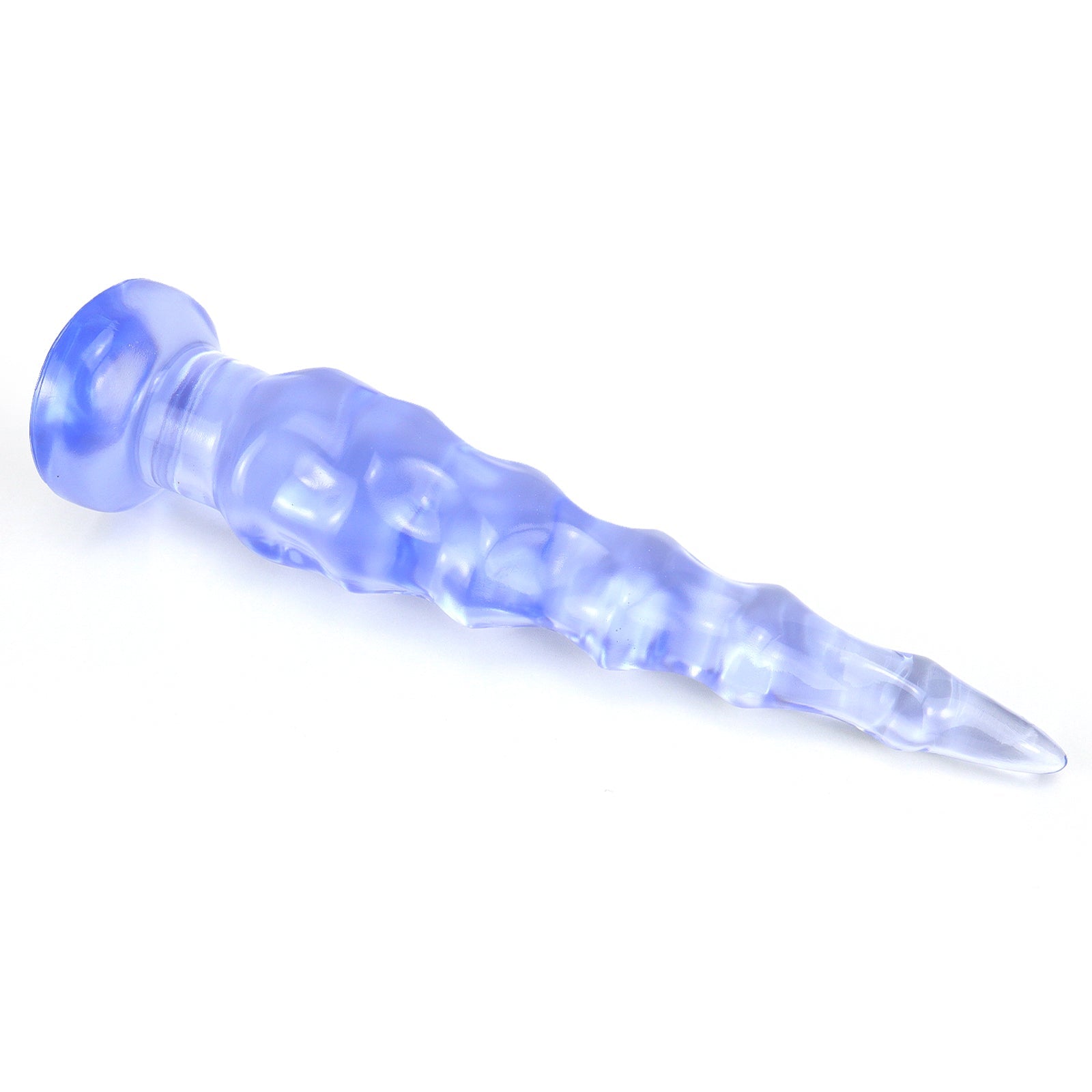 MAPARON アナルプラグ 凹凸あり 吸盤付き PVC ブルー - TaRiss's