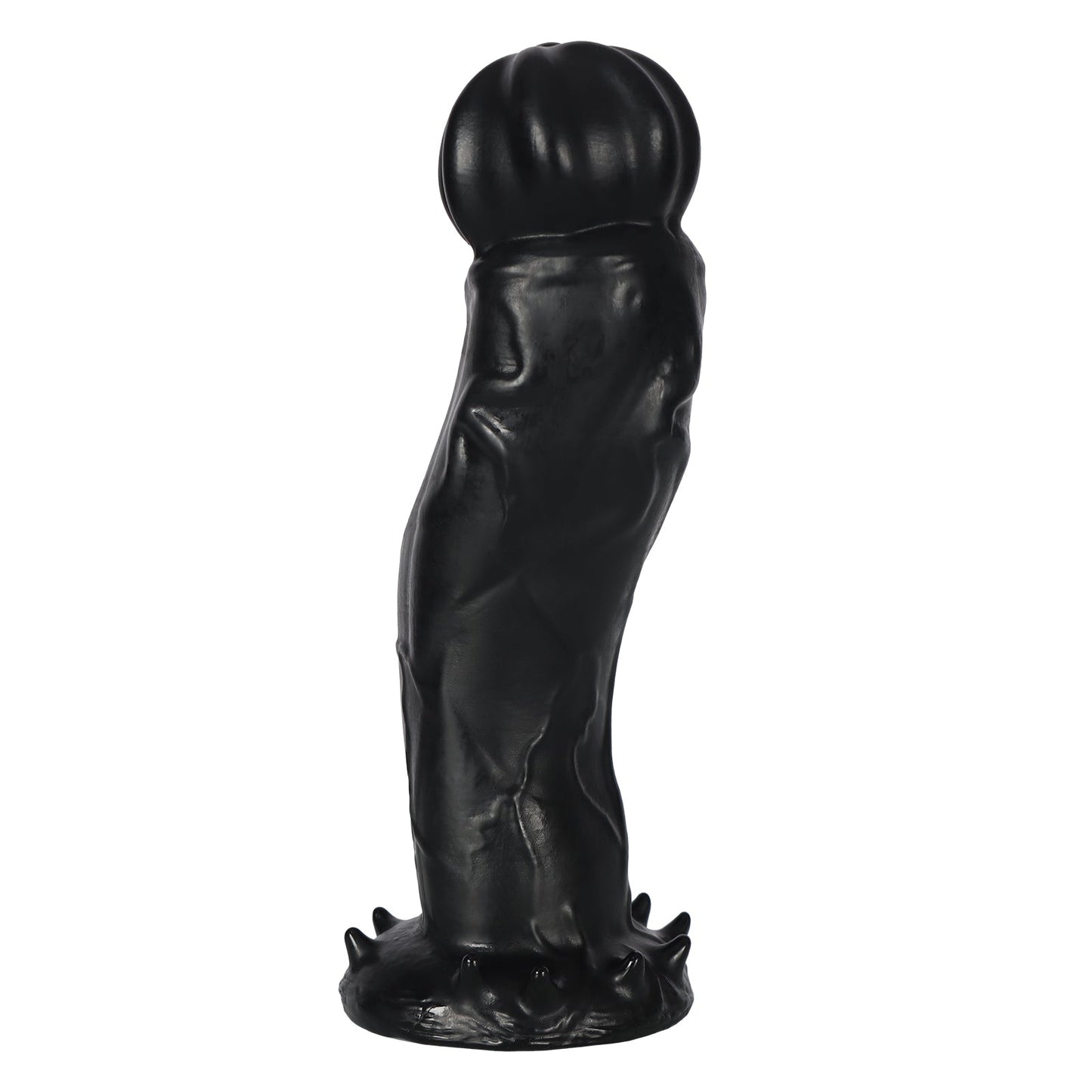 MAPARON S形 アナルプラグ PVC 吸盤付き ブラック - TaRiss's