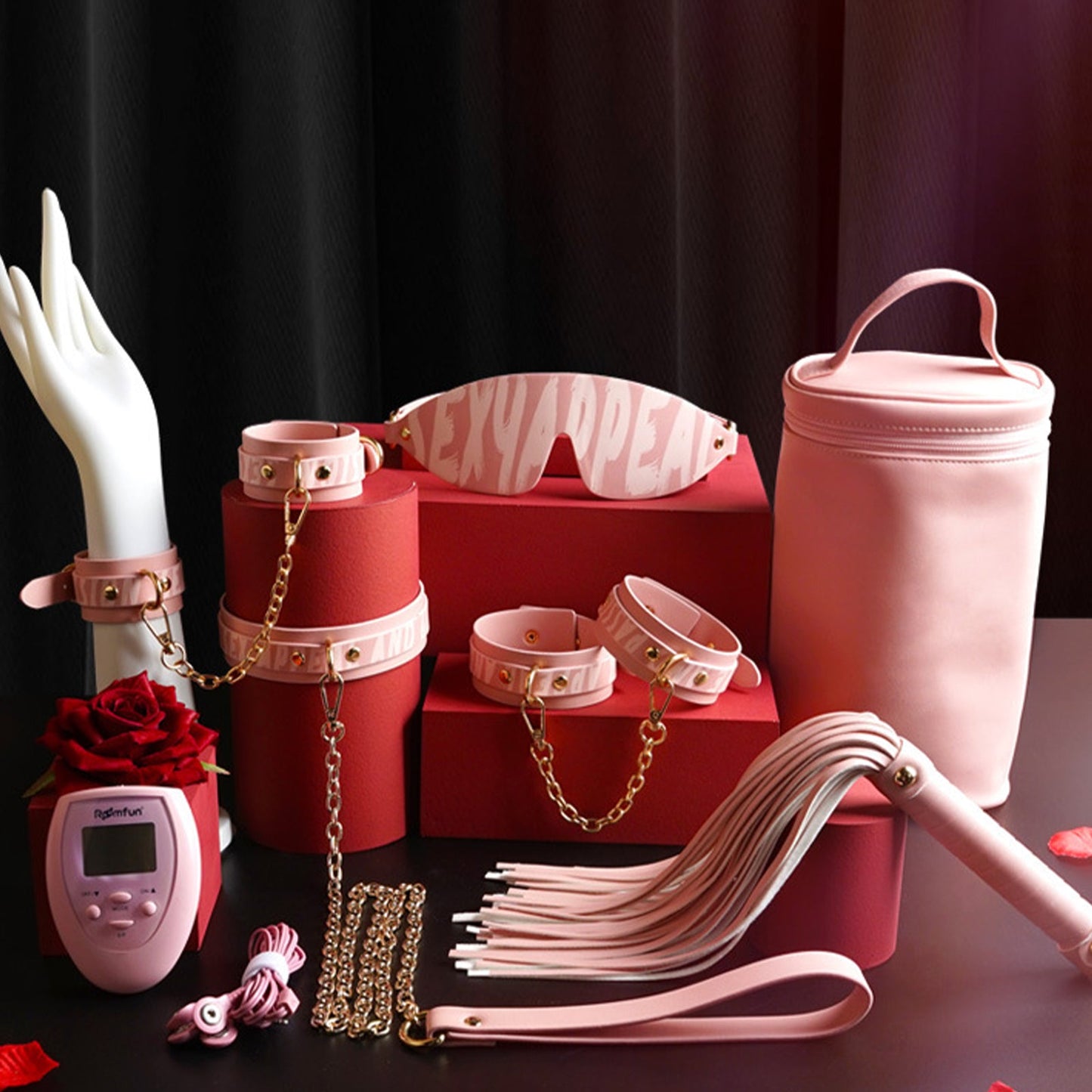 MAPARON SM拘束具 パルス機能付き 調節可能 - TaRiss's