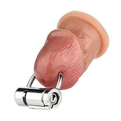 MAPARON 貞操具 ロック ステンレス鋼 ペニス拘束具 浮気防止 SM ピアス開けた人向け 三つのサイズ - TaRiss's