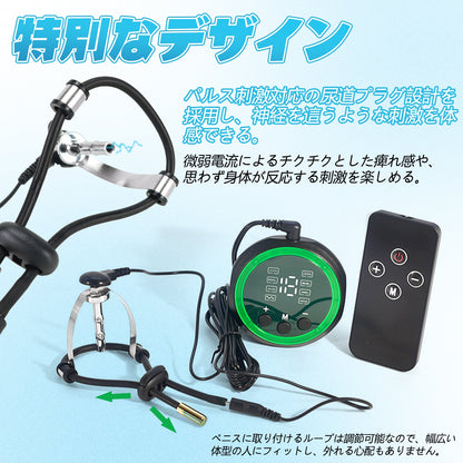 MAPARON 尿道プラグ パルス可能 強度調整可能 SM リモコン付き - TaRiss's