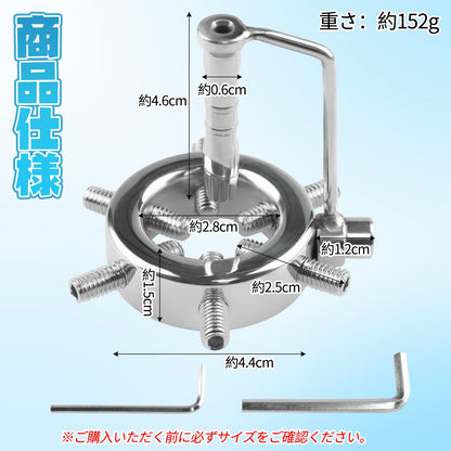 MAPARON ペニスリング コックリング グランスリング SM ステンレス 上級者向け - TaRiss's