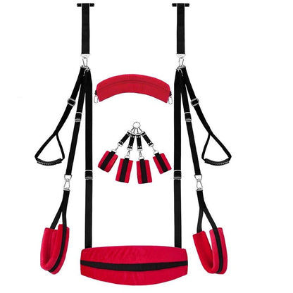 MAPARON SMブランコ 多機能 拘束具 調節可能 手錠 足枷 PU - TaRiss's