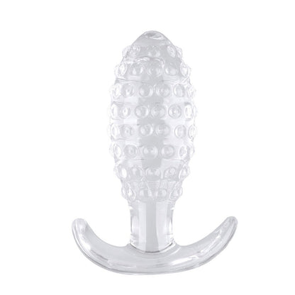 MAPARON アナルプラグ イボ付き アンカー形台座 外出用可 TPE - TaRiss's