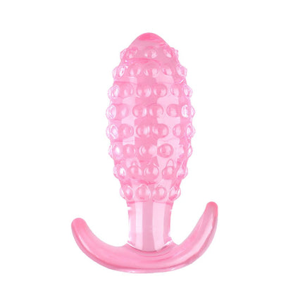 MAPARON アナルプラグ イボ付き アンカー形台座 外出用可 TPE - TaRiss's