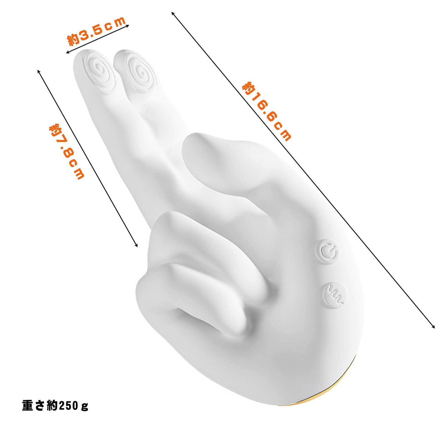 MinYn 手の形 バイブ 女性向け 10種類強力振動モード 加温機能 中いき シリコン - TaRiss's