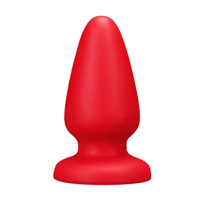MinYn キューピッド アナルプラグ レッド 液体シリコン 吸盤付き - TaRiss's