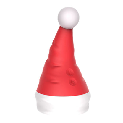 MinYn サンタ帽子 バイブ 舌舐め 両端とも使用可能 女性向け - TaRiss's