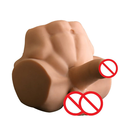 MinYn ディルド尻 ディルド オナホ尻 非貫通 男女兼用 15.5cmx17cmx11cm - TaRiss's