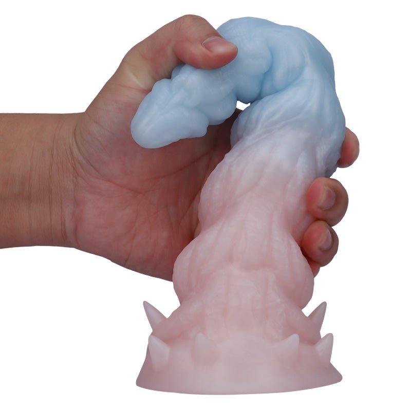 MinYn アナルプラグ アナル開発 凹凸あり 液体シリコン 吸盤付き 混色仕様 五つのサイズ - TaRiss's