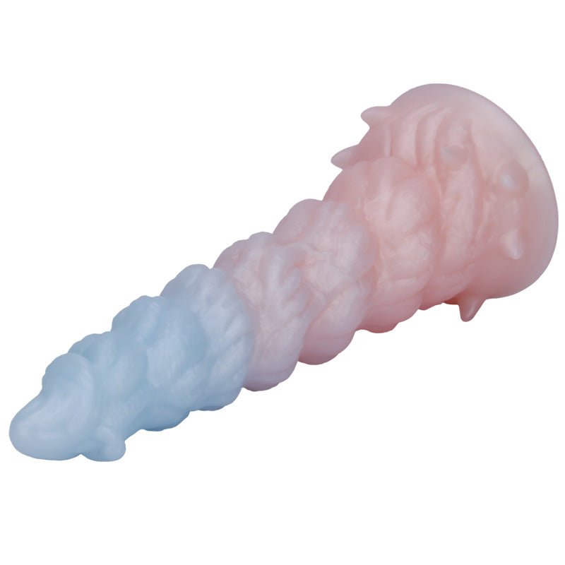 MinYn アナルプラグ アナル開発 凹凸あり 液体シリコン 吸盤付き 混色仕様 五つのサイズ - TaRiss's